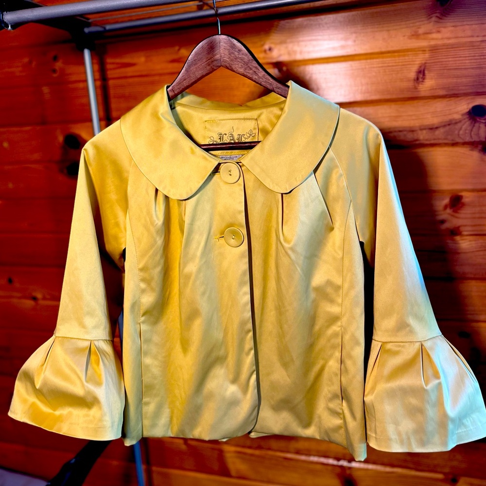 LAL Live a Little Gold Jacket- M